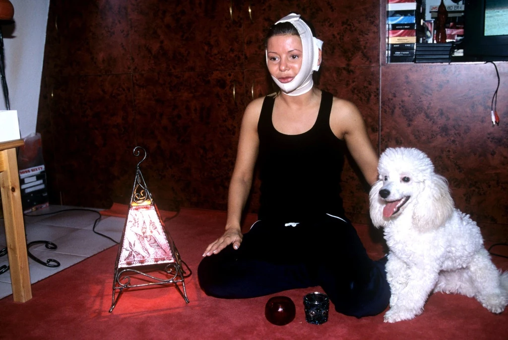 Judy 2003-ban, öt évvel a balesete után már a huszonharmadik műtétjén volt túl (Fotó: Török László/fotoncetral.hu)