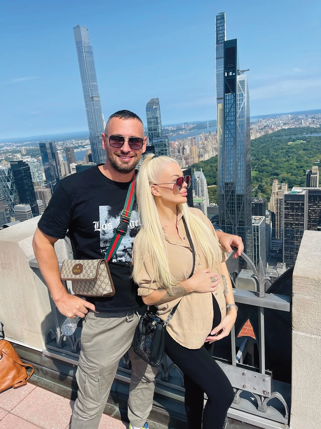 Utoljára még elutaztak New Yorkba (Fotó: Archív)