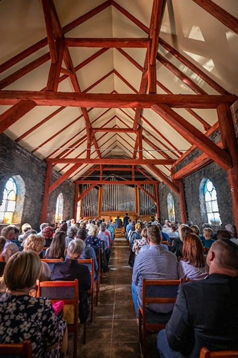 Bach-koncerttel avatta fel a felújított templomot (Fotó: Archív)