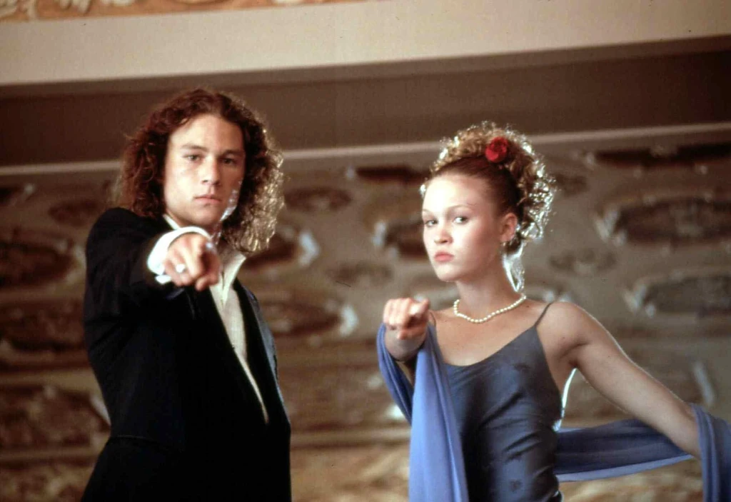 Heath Ledger és Julia Stiles a 10 dolog...-ban (Fotó: Profimedia)
