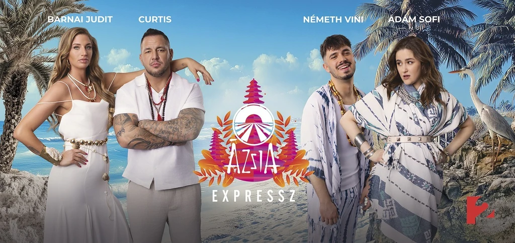 Curtis és Vini az Ázsia Expresszben ismerték meg egymást (Fotó: TV2)