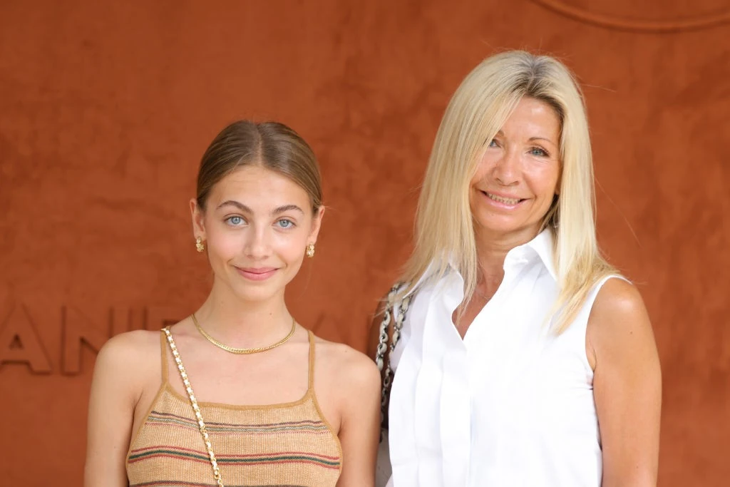 Anya és lánya 2023-ban a Roland-Garroson (Fotó: Getty Images)