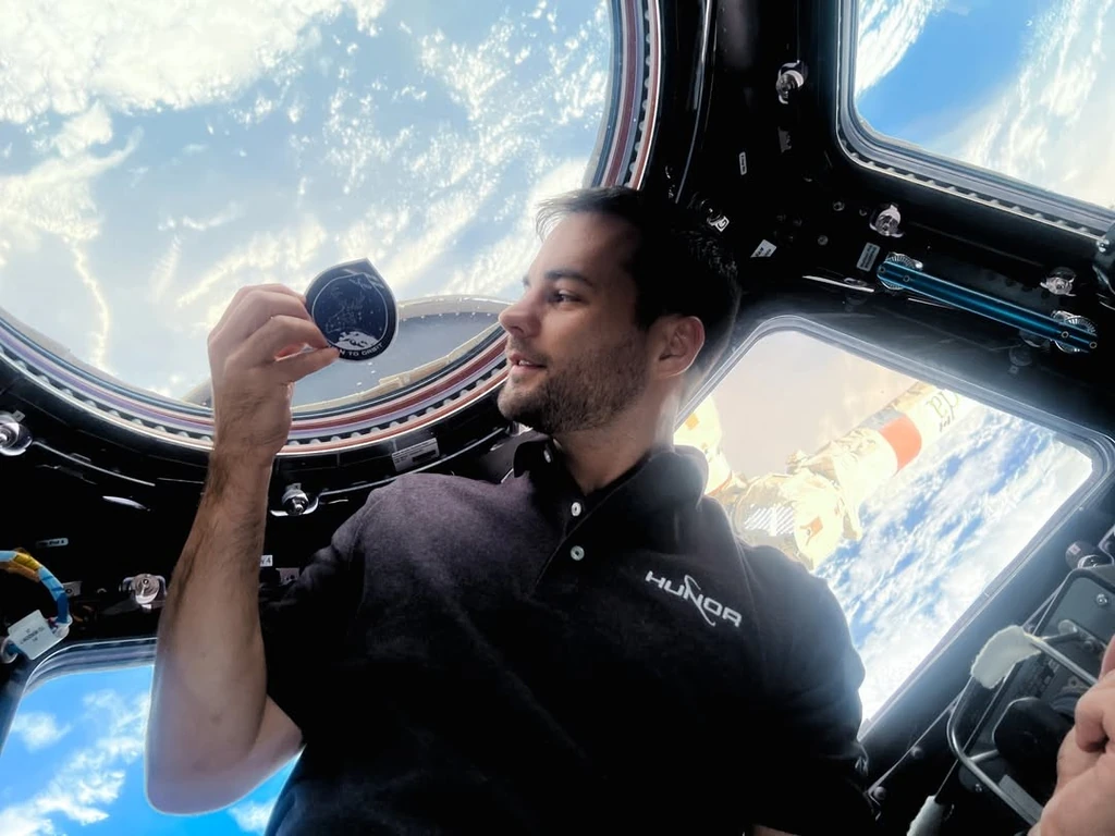 Forrás: Instagram: tibor_to_orbit