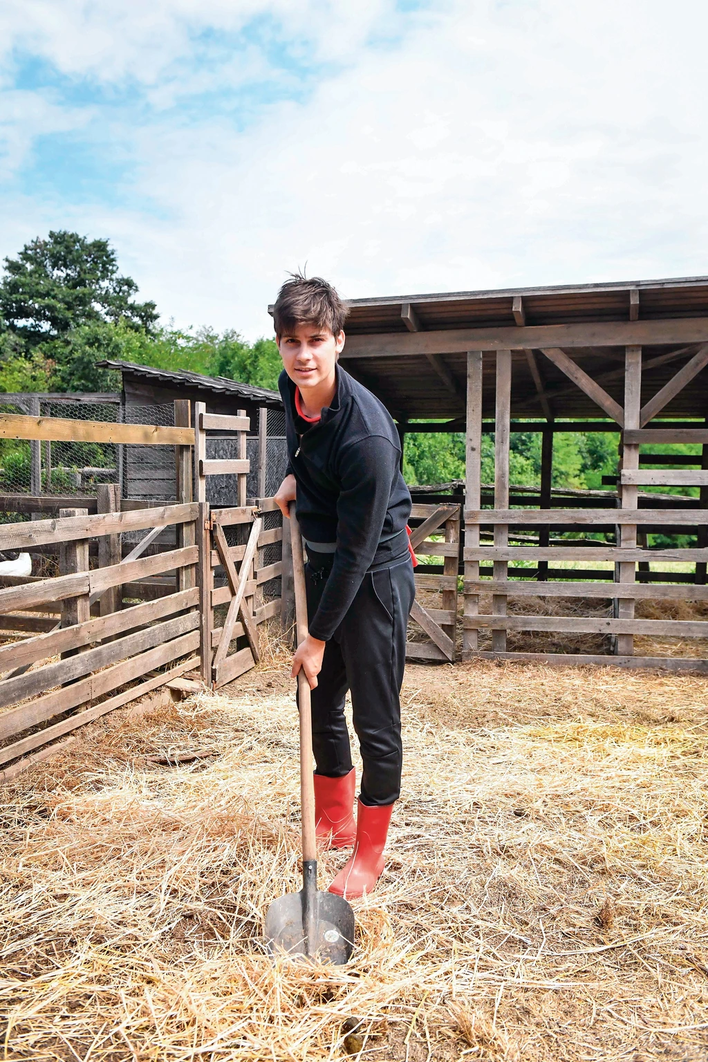 Ő maga is meglepődött, hogy vezető egyéniségnek tartották a farmon
