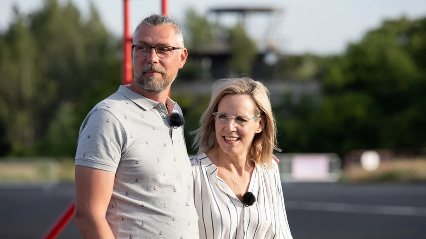 Pataki Zita és férje, Ati nem először estek el biciklivel, pár éve például mindketten megsérültek