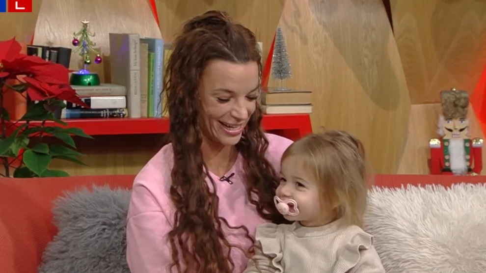 Emma mindenkit levett a lábáról (Fotó: rtl.hu/Reggeli)