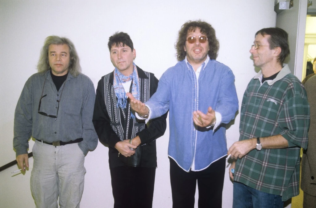 A legendás LGT: Somló Tamás, Karácsony János, Presser Gábor és Solti János (Fotó: Archív)