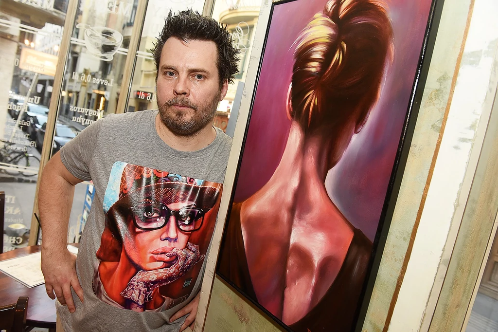 Beri Ary, azaz Berencsi Attila ma festészetből él