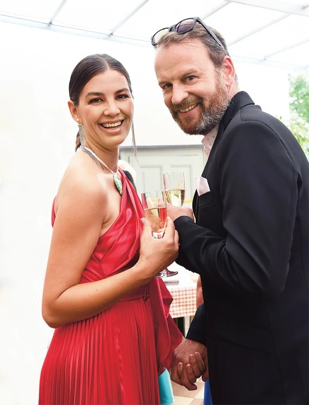 Nóra férjével, Nánási Pállal (Fotó: Olajos Piroska/fotocentral.hu)