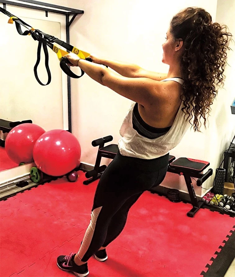 A lakása olyan, mint egy edzőterem (Fotó: Archív)