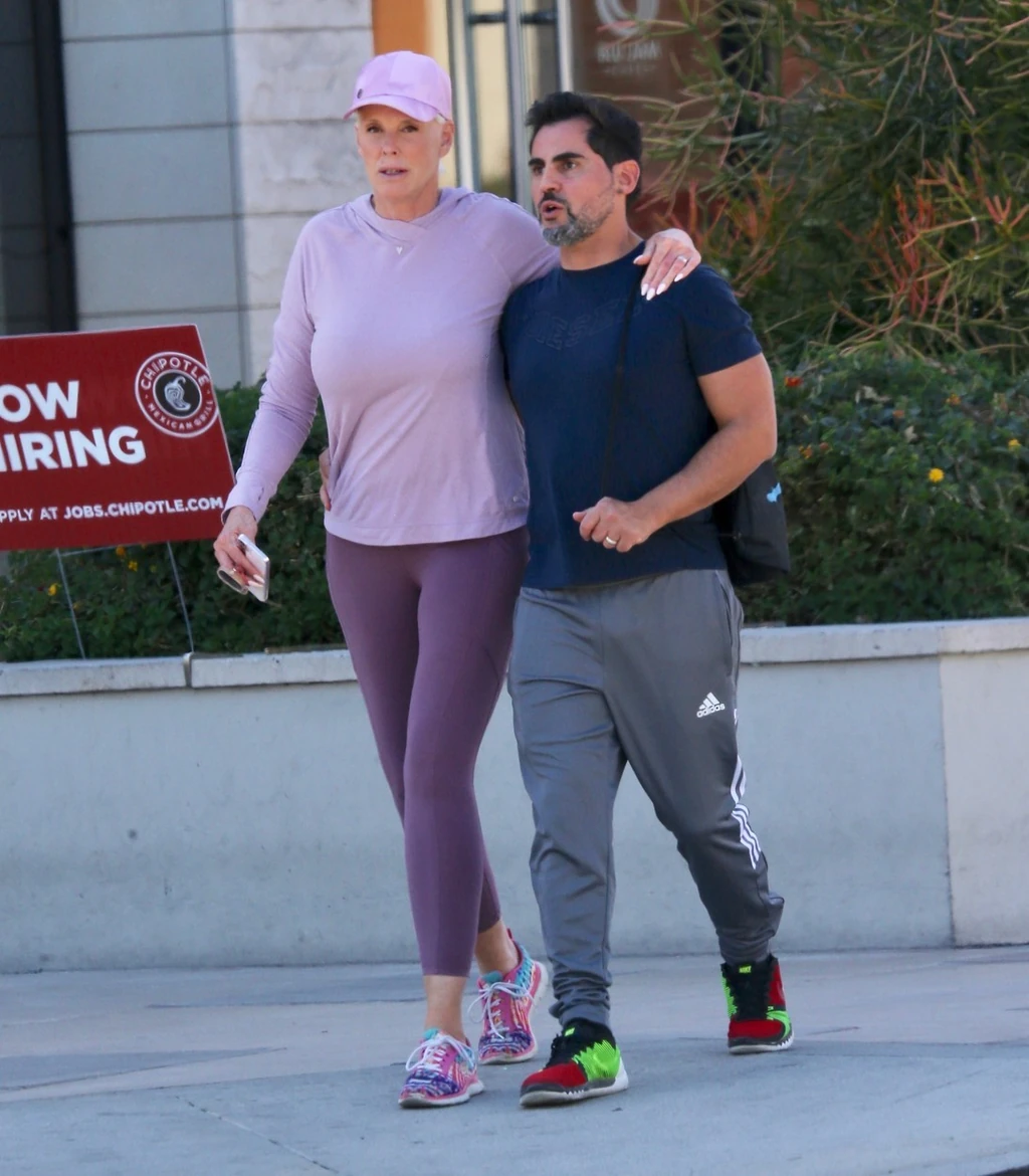 Brigittét nem zavarja, hogy mostani, olasz férje is kisebb nála (Fotó: Profimedia)