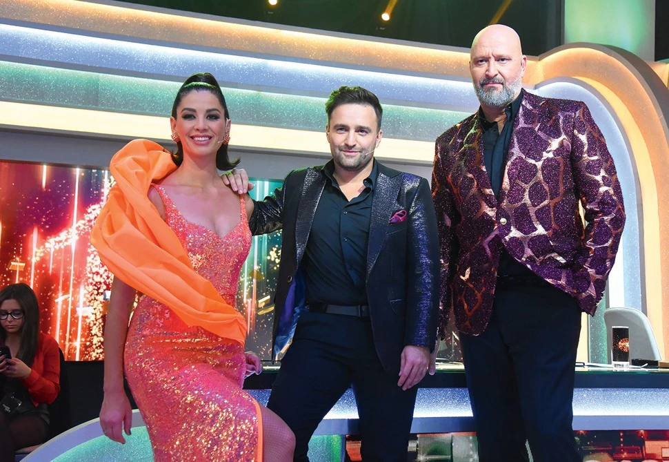 A DWTS-ben a zsűripultban foglalt helyet (Fotó: Olajos Piroska/fotocentral.hu)