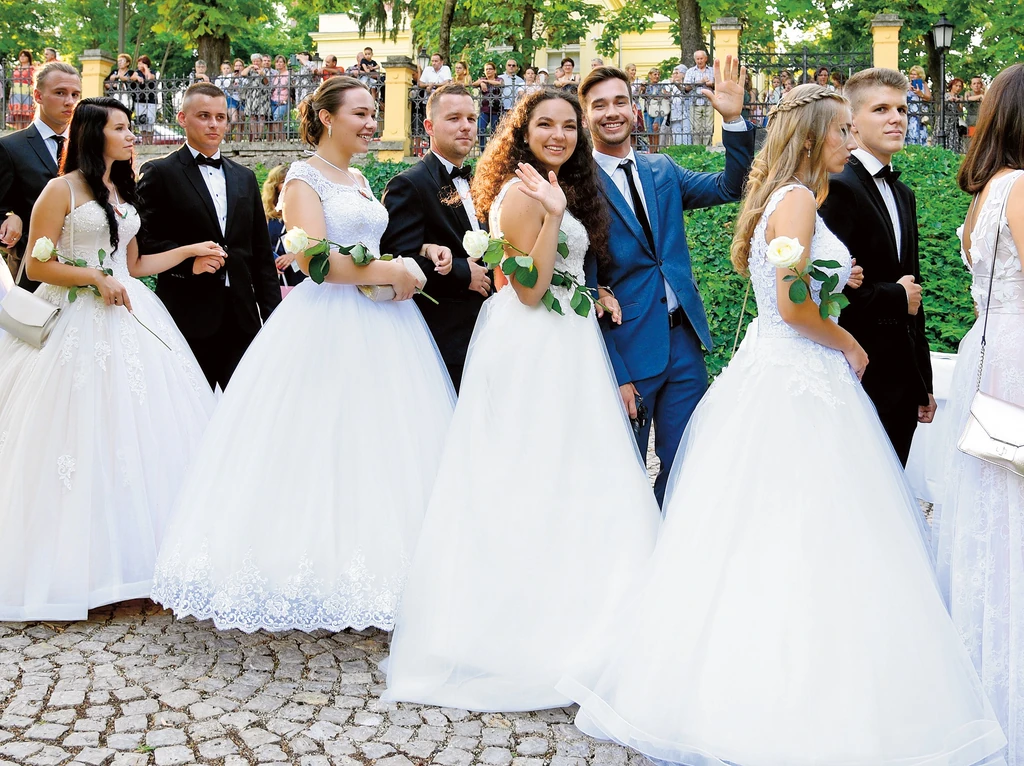 A füredi Anna-bál egyik legszebb párja voltak (Fotó: Olajos Piroska/fotocentral.hu)