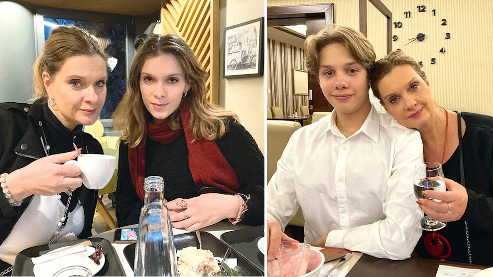 Lánya édesapja Pintér Tibor, fia a második házasságából született (Fotók: Archív)