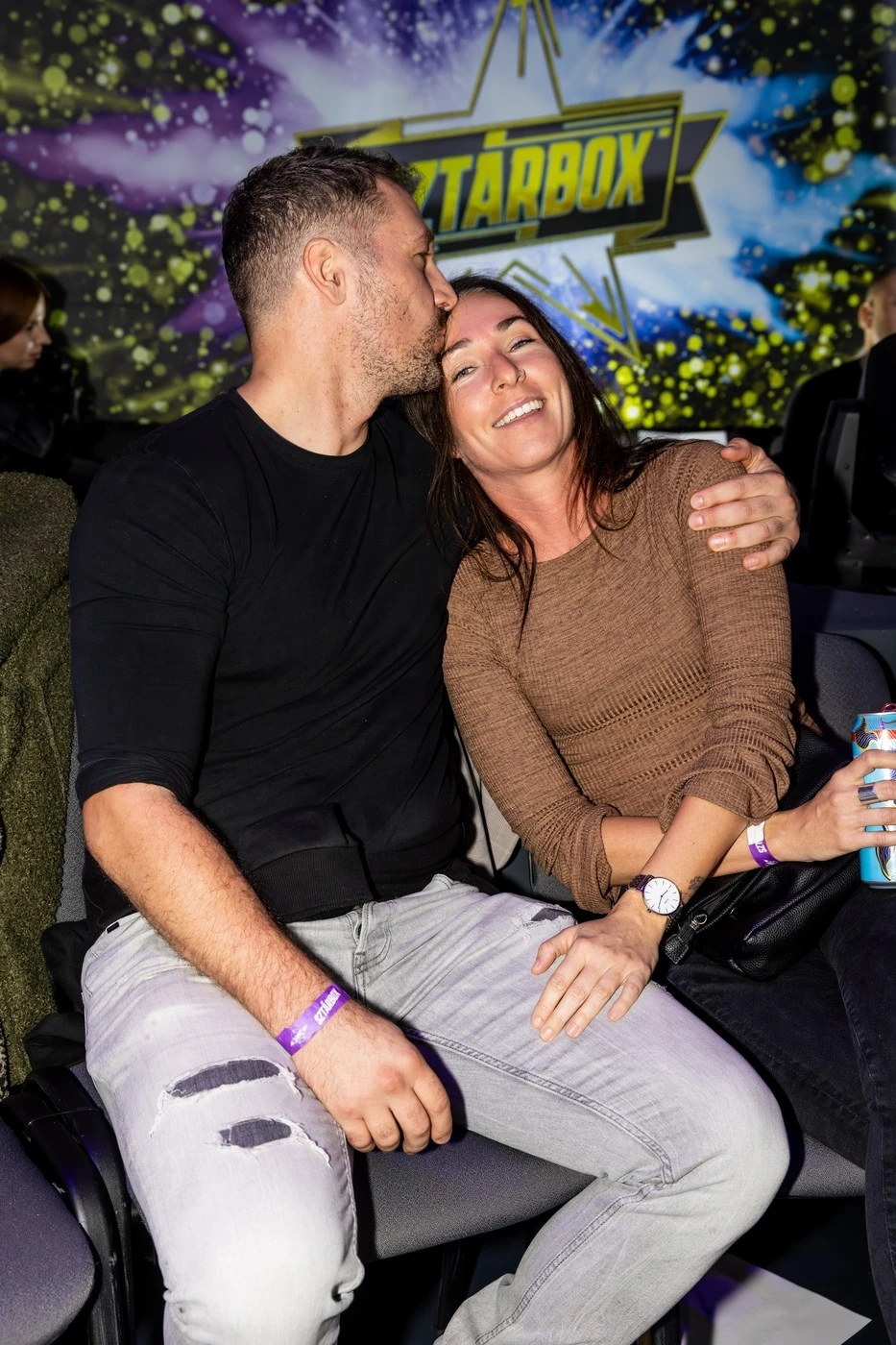 Mészáros András és barátnője (Trenka Attila/fotocentral.hu)