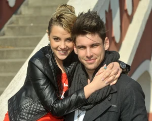 Tóth Andi és párja Földesi Peti