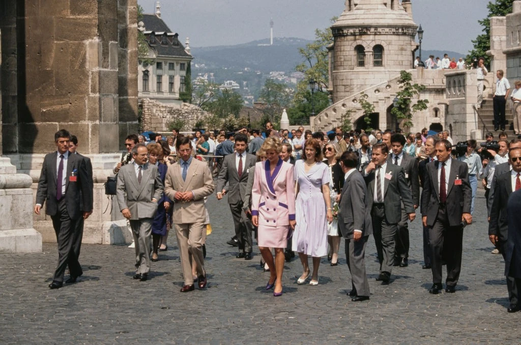 Charles And Diana In Hungary